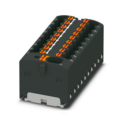 1047436 - PTFIX 4/18X1,5-G BK - Distribution block