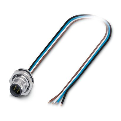1419629 - SACC-DSI-M12MS-4CON-M16/0,5 - Device connector, rear mounting