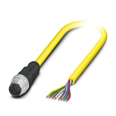 SAC-8P-M12MS/ 5,0-542 BK - Cable sensor/actuador
