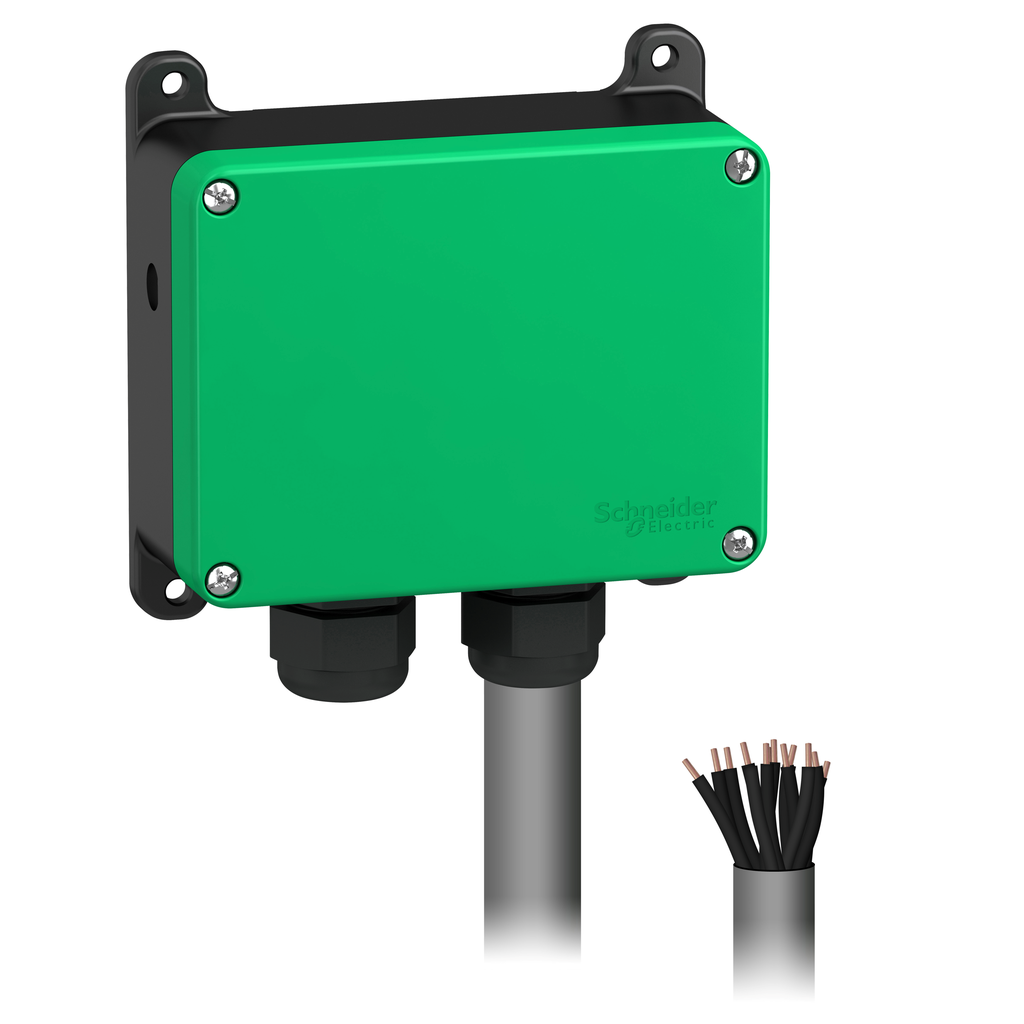 ZARB10WSP - Harmony eXLhoist, compact, Receiver, 10 relays outputs, pre-wired 1.5 m cable, 48...240 V AC