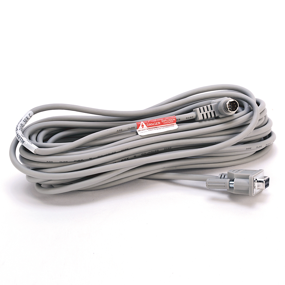 2711-CBL-PM10 - 2711 PanelView Standard Terminal Accessories, 32.7 foot (10.0 m) RS-232 Operating/Programming Cable