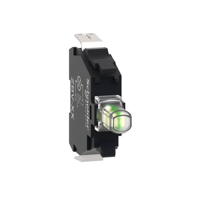 ZBVG13 - Light block, Harmony XB4, Harmony XB5, for head 22mm, universal LED, faston connector, 110...120V