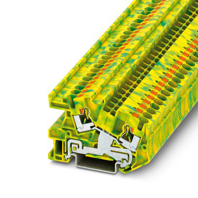 3213964 - PTI 4-PE - Bloque de terminales de tierra de instalación