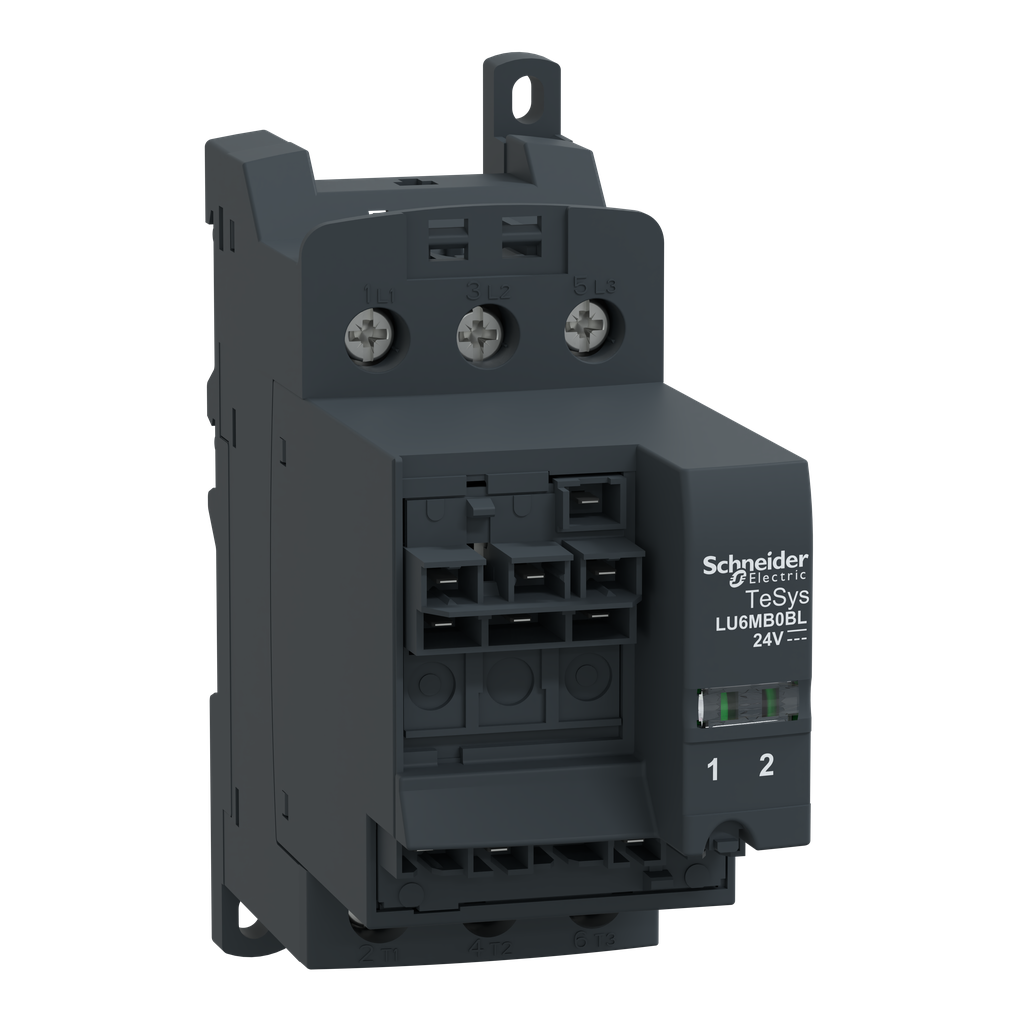 LU6MB0BL - Bloque inversor para montaje lateral, TeSys Ultra, 38 A/690 V, bobina 24 V CC