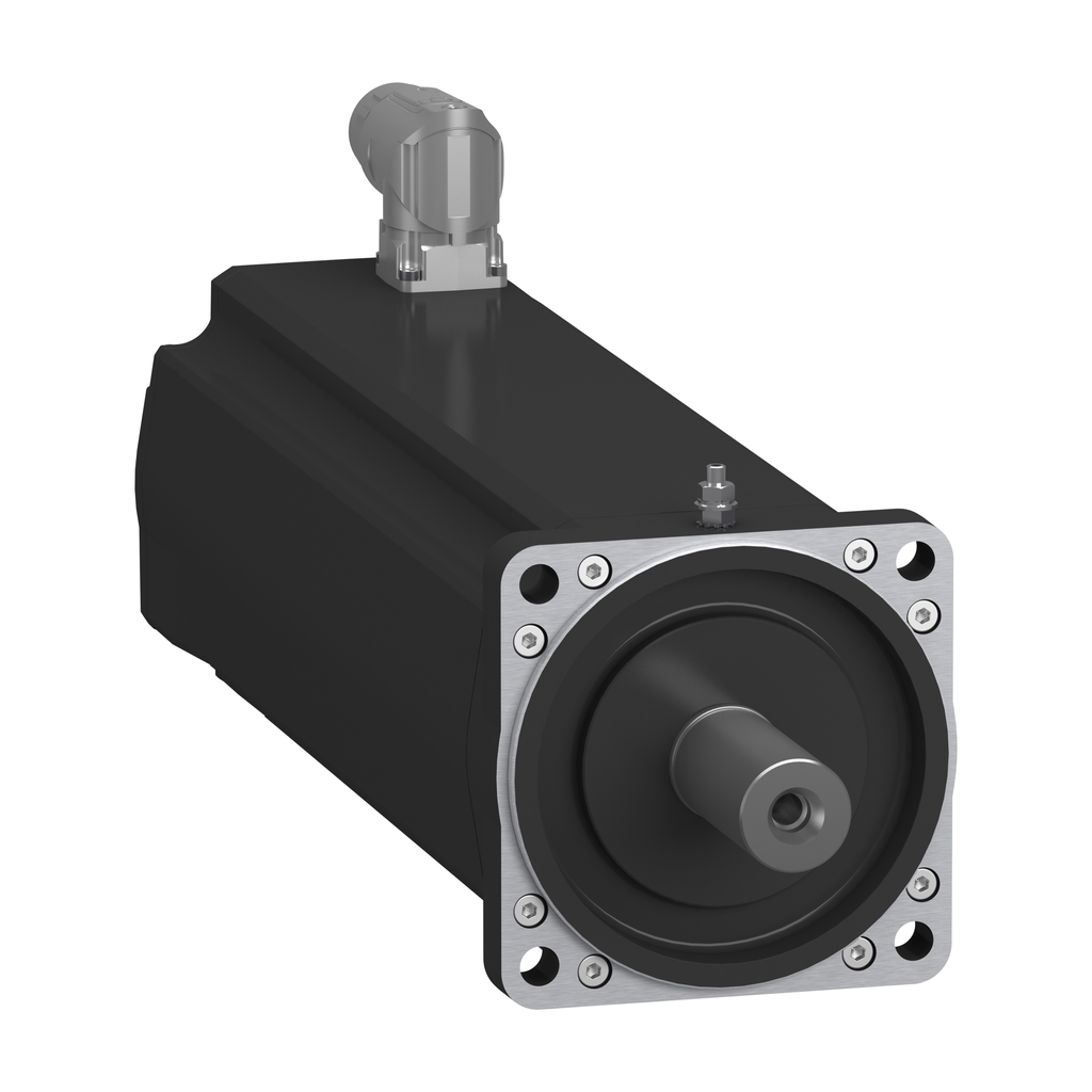 SH31004P0AF4100 - Motor SH3 OMC de 100 mm, 4 espigas, IP65/65, corte liso, DSL, una sola vuelta, conexión angular, freno M23