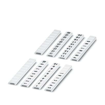 0808626:0001 - ZBF 4,LGS:FORTL.ZAHLEN 1-10 - Zack marker strip (Qty. 10)