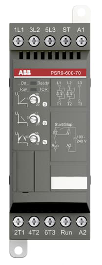 1SFA896105R7000 - Arrancador suave PSR9-600-70 - 9 A - 208 ... 600 V CA