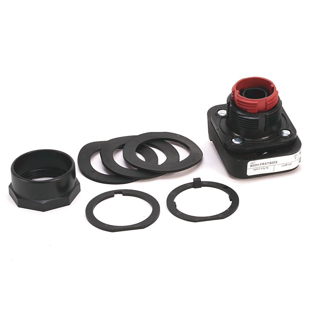 800H-FRXTS00X - 30.5mm Type 4/4X/13 2 Pos. PB-Illum., Push-Pull/Twist, No Color, Mushrm Hd, No Contacts