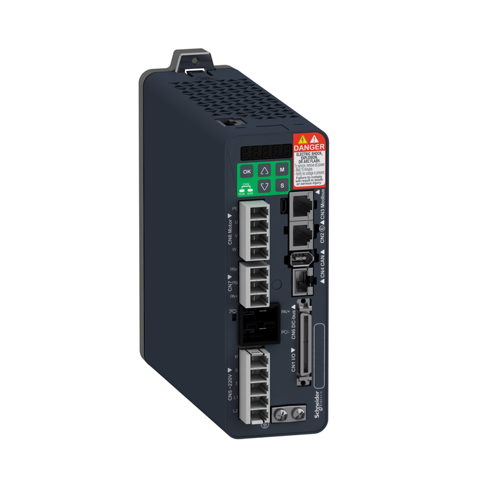 LXM28SU20M3X - motion servo drive, Lexium 28, sercos, single and three phase, 200 to 240V, 2kW