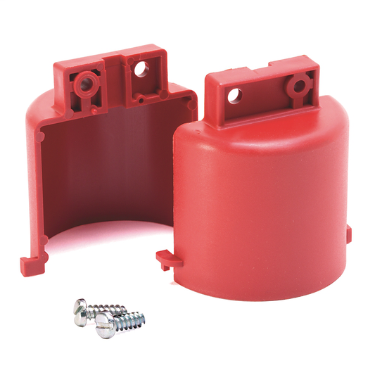 194R-R1G - Accesorios para interruptor de desconexión con fusible Legacy 194R, protección de eje, dimensión Ref.