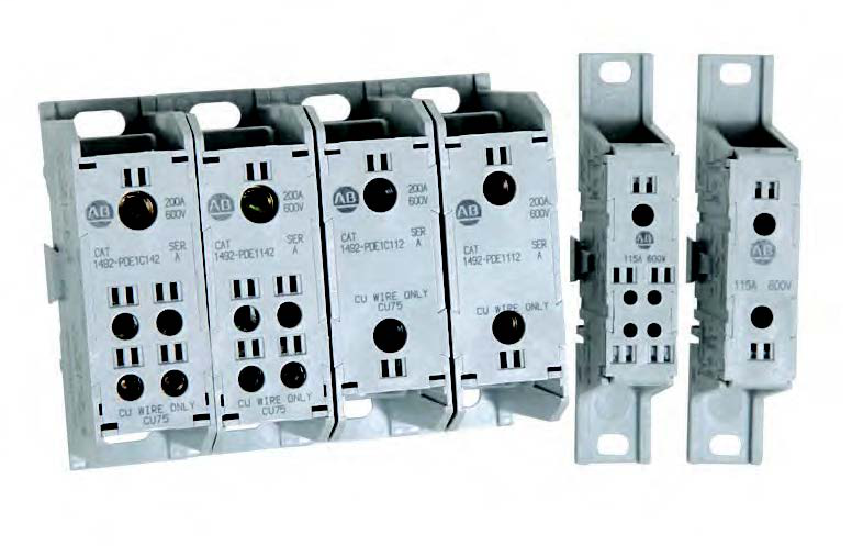 1492-PDME1111 - 1492 Enclosed Power Distribution Block, 1-Pole, Aluminum, 1 Opening Line Side, 1 Opening Load Side, 115 Amps
