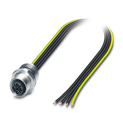 1239443 - SACC-E-M12FSS-4CON-M16/0,5 PEX - Flush-type connector