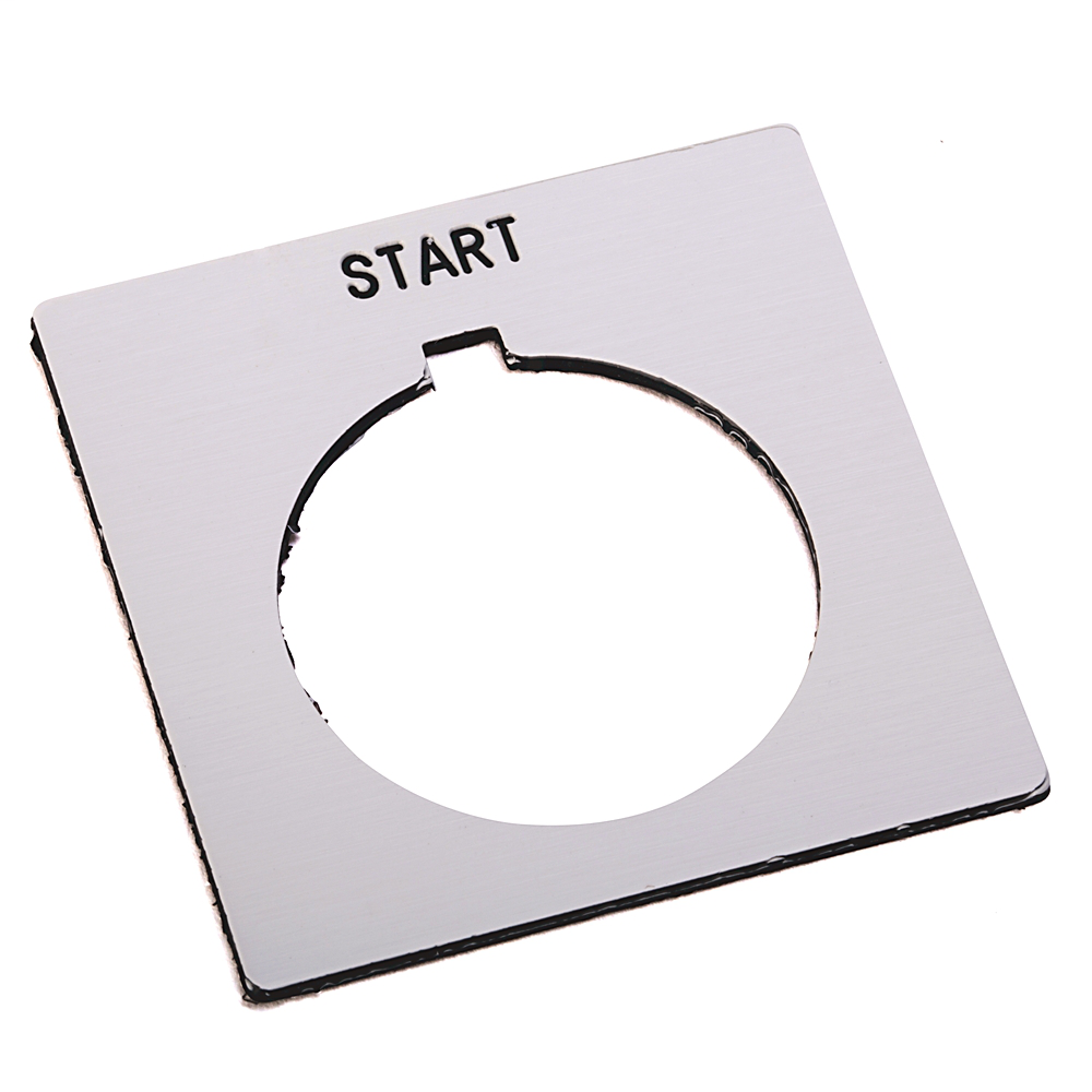 800H-W551 - 800T and 800H Accessories, 800H Legend Plate,Standard,HAND-OFF-AUTO,White