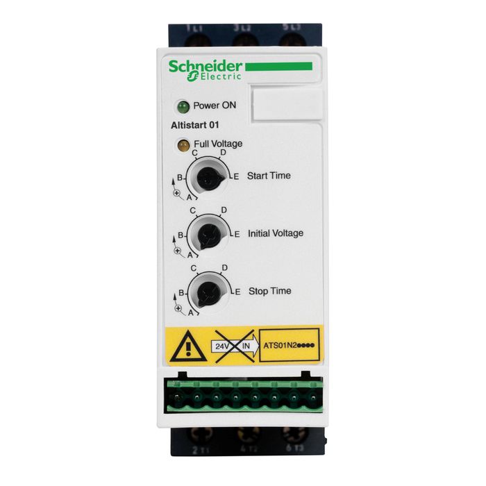 ATS01N212LU - soft starter for asynchronous motor, Altistart 01, ATS01, 12A, 200 to 240V, 2.2 to 3kW (Qty. 14)