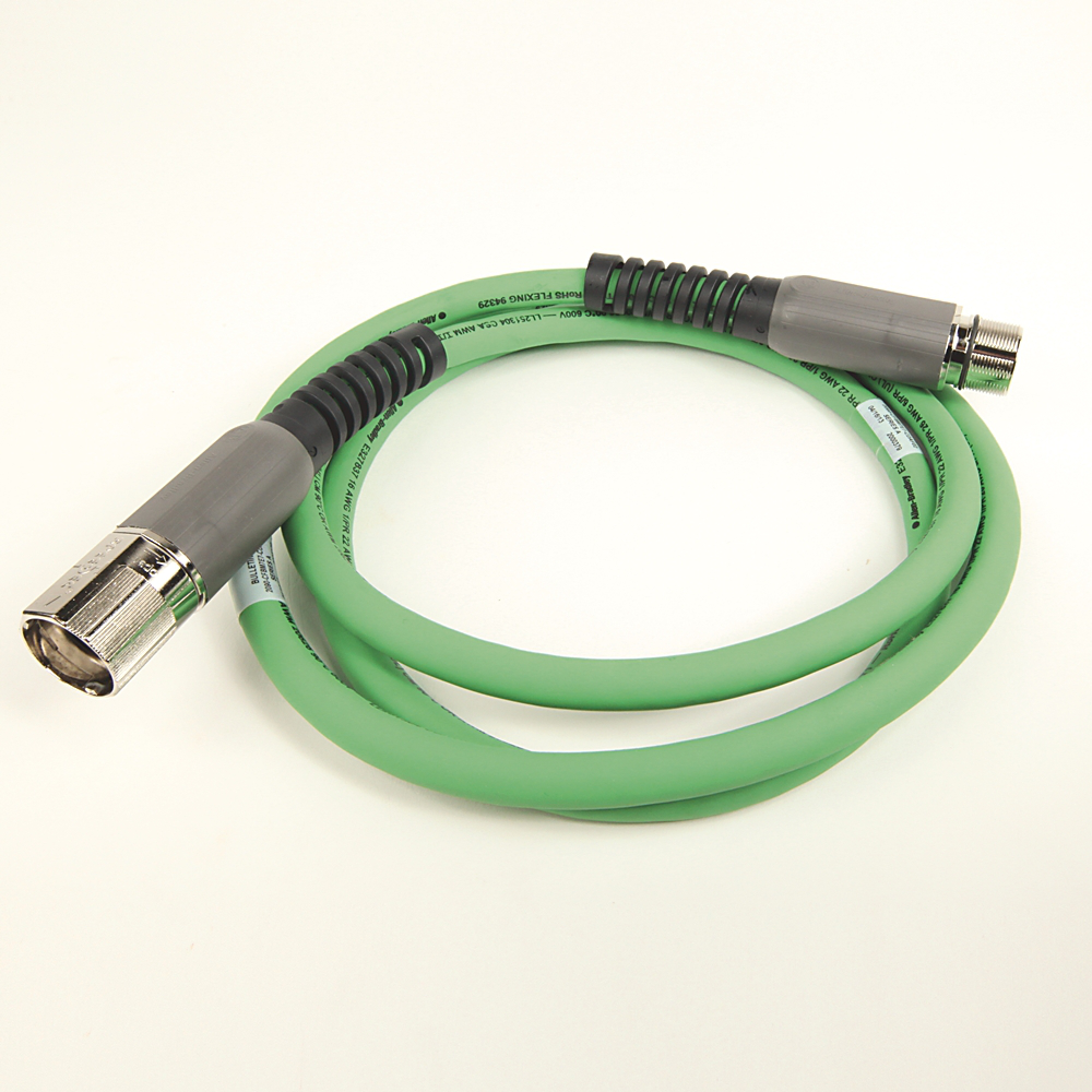 2090-CFBM7E7-CDAF02 - SpeedTEC Cable, Motor Feedback Only, SpeedTec DIN Connector, Extension Receptable (SpeedTec ready), Incremental Encoder Type, Continuous-Flex, 2 Meters