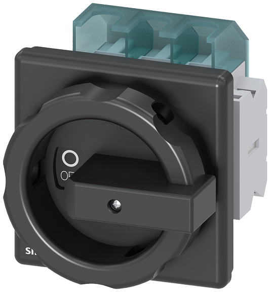 3LD2504-1TP51 - DISCO SW 63A ROT HDL 4 ORIFICIOS NEGRO 3P AUX
