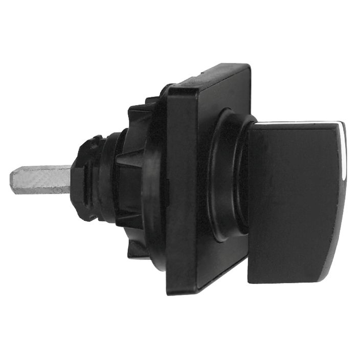 KAA2H - Cam switch operating head, Harmony K, Ø 22mm, plastic, circular Ø 38mm, matt black, black handle