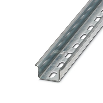 1206599 - NS 35/15 ZN PERF 2000MM - DIN rail perforated