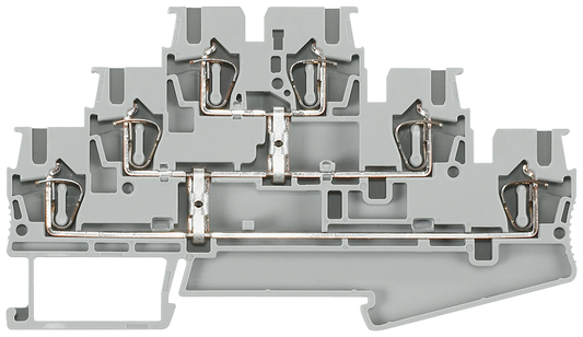 8WH2035-0AF00 - TERM, SPRING, 3-TIER, 2.5, GRAY, 1-P, 6CONNECT
