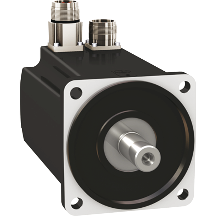 servo motor BMH, Lexium 32, 8.2Nm, 6000rpm, keyed shaft, with brake, IP54, 128 multiturn encoder, straight