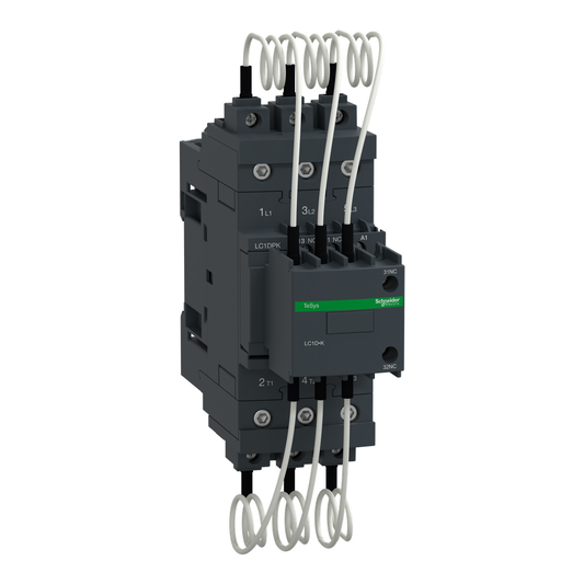 LC1DPKM7 - Contactor de condensador, TeSys Deca, 30 kVAR a 400 V/50 Hz, bobina 220 V AC 50/60 Hz