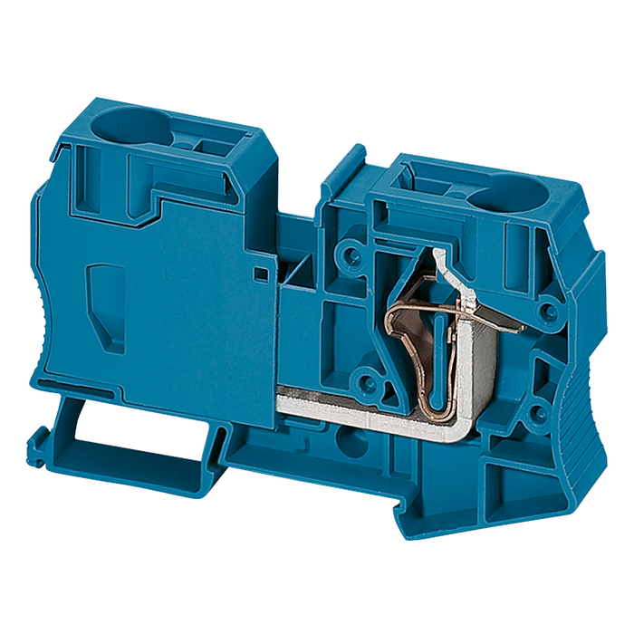 NSYTRR352BL - Terminal block, Linergy TR, spring type, feed through, 2 points, 35mm², blue, set of 50 (Qty. 10)