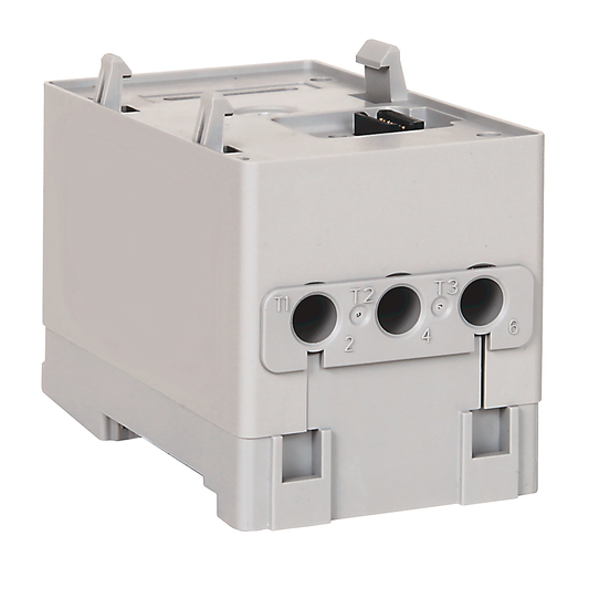 193-ESM-I-60A-P - E300 Overload Relays (193/592 IEC/NEMA), Current Sensing Module (6...60 A) DIN Rail/Panel Mount with Pass-thru Power Conductor Apertures.