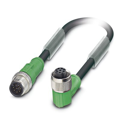 1415748 - SAC-8P-M12MS/ 3,0-PVC/M12FR - Sensor/actuator cable