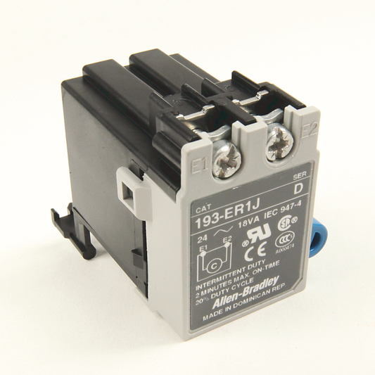 193-ER1J - 193, 193S E1 Plus & E3 Plus Solid State Overload Relay Accessories, Remote Reset Solenoid
