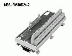 1492-IFM40D24-2 - 40-Point Digital IFM, 24V AC/DC LED Indicators, Extra Terminals for Outputs, , , Digital Interface Module