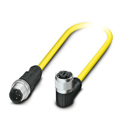 1424969 - SAC-3P-M12MS/ 5,0-547/M12FR BK - Sensor/actuator cable