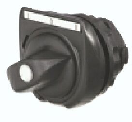 800G-SM2H - Ubicación peligrosa, clasificación IP66, 2 posiciones mantenidas, interruptor selector sin iluminación. Perilla girada 90° solo para montaje en base.