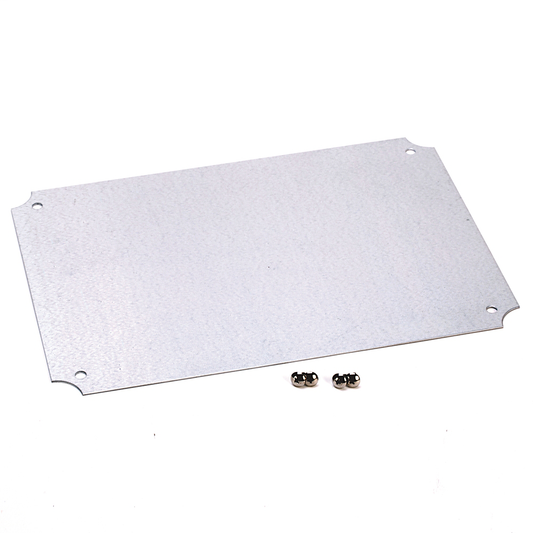 598-PM1511 - 598 Definite-Purpose Enclosure Accessories, 598 Definite-Purpose Enclosure Mounting Plate, Metal, 380 mm x 280 mm x 180 mm (14.96 in. x 11.02 in. x 7.09 in.)