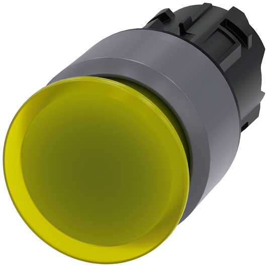 3SU10311AA300AA0 - ILLUM PUSH PULL, YEL, MH CAP O30MM