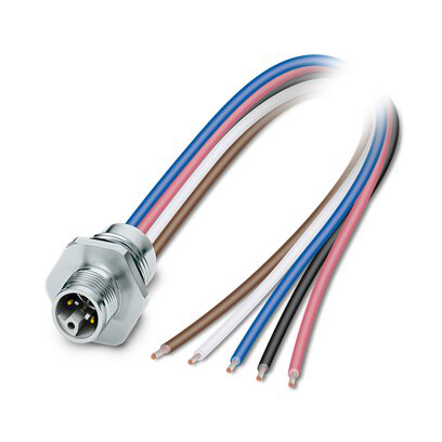 1239541 - SACC-E-M12MSL4FEM16XL/0,2GR-1,5X - Device connector front mounting