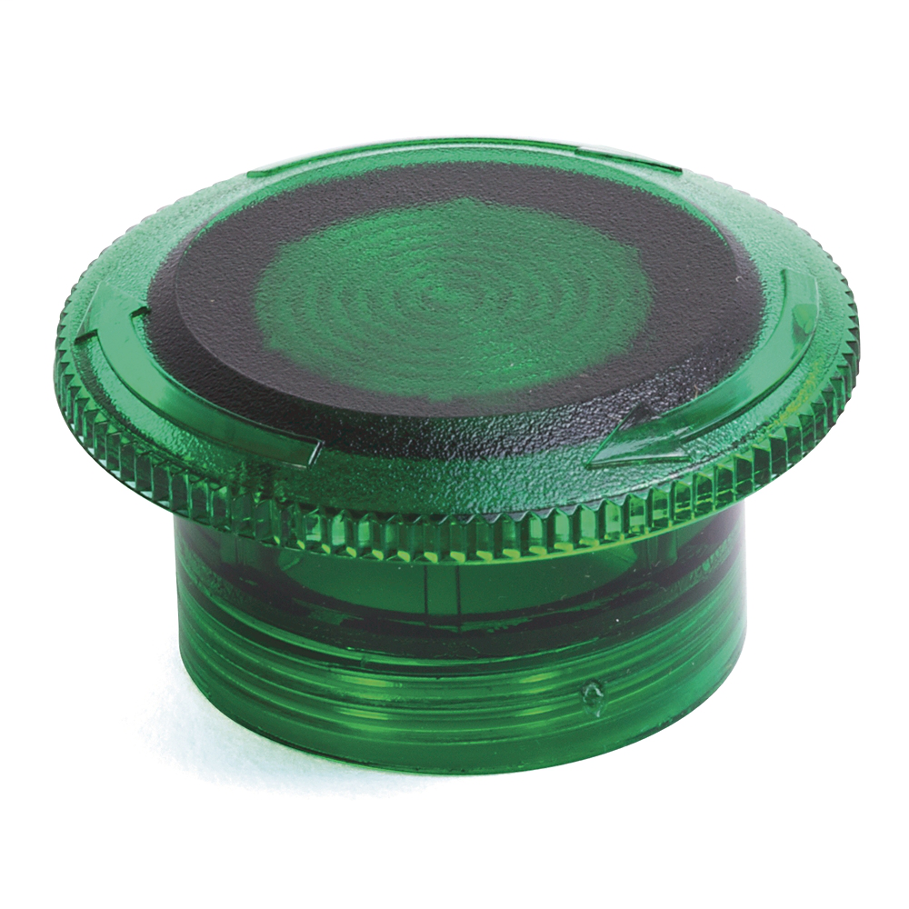 800T-N301G - 800T and 800H Accessories, Illum. Push-Pull/Twist Cap, Green