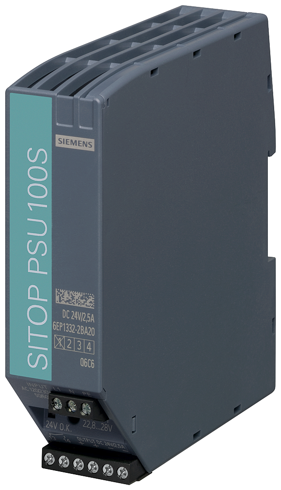 6EP13322BA20 - Fuente de alimentación SITOP PSU100S 24 V/2,5 A