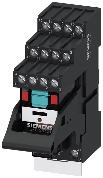 LZS:PT5B5S15 - Plug in relay, cmplt unit, 4CO, 115VAC