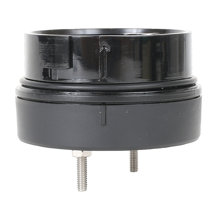 856T-BMASH - 856T 70 mm Bases - Mounting Adapaters, Black Housing, Surface Mount NPT, Type 4/4X/13, Pre-Installed Mounting Hardware, No Cap