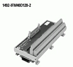 1492-IFM40D120-2 - 40-Point Digital IFM, 120V AC LED Indicators, Extra Terminals for Outputs, , , Digital Interface Module