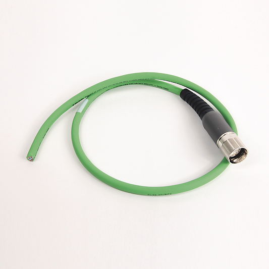 2090-CFBM7DF-CEAA01 - SpeedTEC Cable, Motor Feedback Only, SpeedTec DIN Connector, Drive-end, Flying-lead, SIN/COS High-Resolution/Resolver Encoder Type, Standard (Non-Flex), 1 Meter