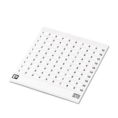 0804552:0041 - SK 7,62/5:FORTL.ZAHLEN 41-50 - Marker for terminal blocks