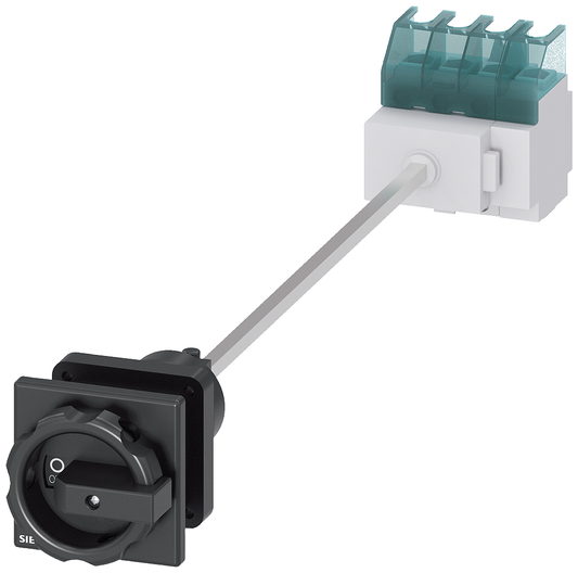 3LD2244-1TL51 - INTERRUPTOR DE PARADA DE EMERGENCIA, 4 POLOS, 23 A, NEGRO