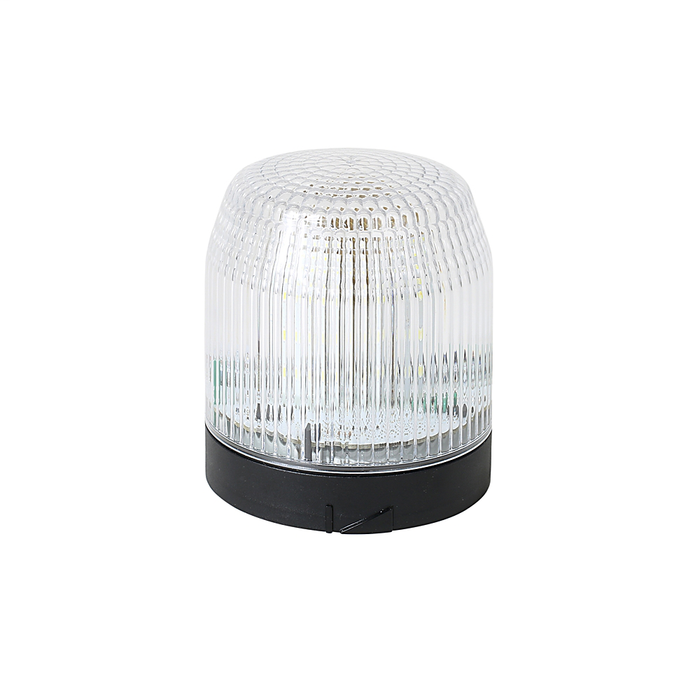 856T-BMB - 856T 70 mm Light Modules, Black Housing Color, 24V 7-Color LED (RGB), Non-Stackable Beacon Style, Clear Lens, Standard Lens Finish