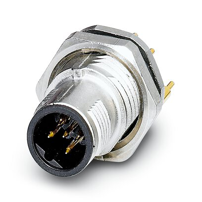 1240022 - SACC-DSI-MSB-5CON-M12-SCO SHX - Conector de dispositivo, montaje trasero