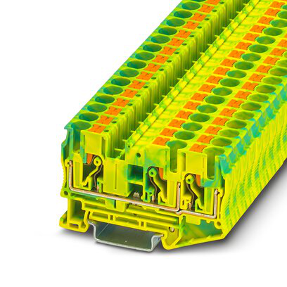 3211498 - PT 6-TWIN-PE - Bloque de terminales modular de tierra
