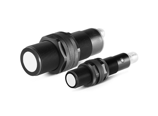 873P-D30P1-2500-D4 - Sensor de proximidad, cuerpo de plástico, programable, 1 PNP discreto, 30 mm de diámetro, distancia de detección de 200 mm a 2500 mm, microdesconexión rápida, 4 pines (CC)