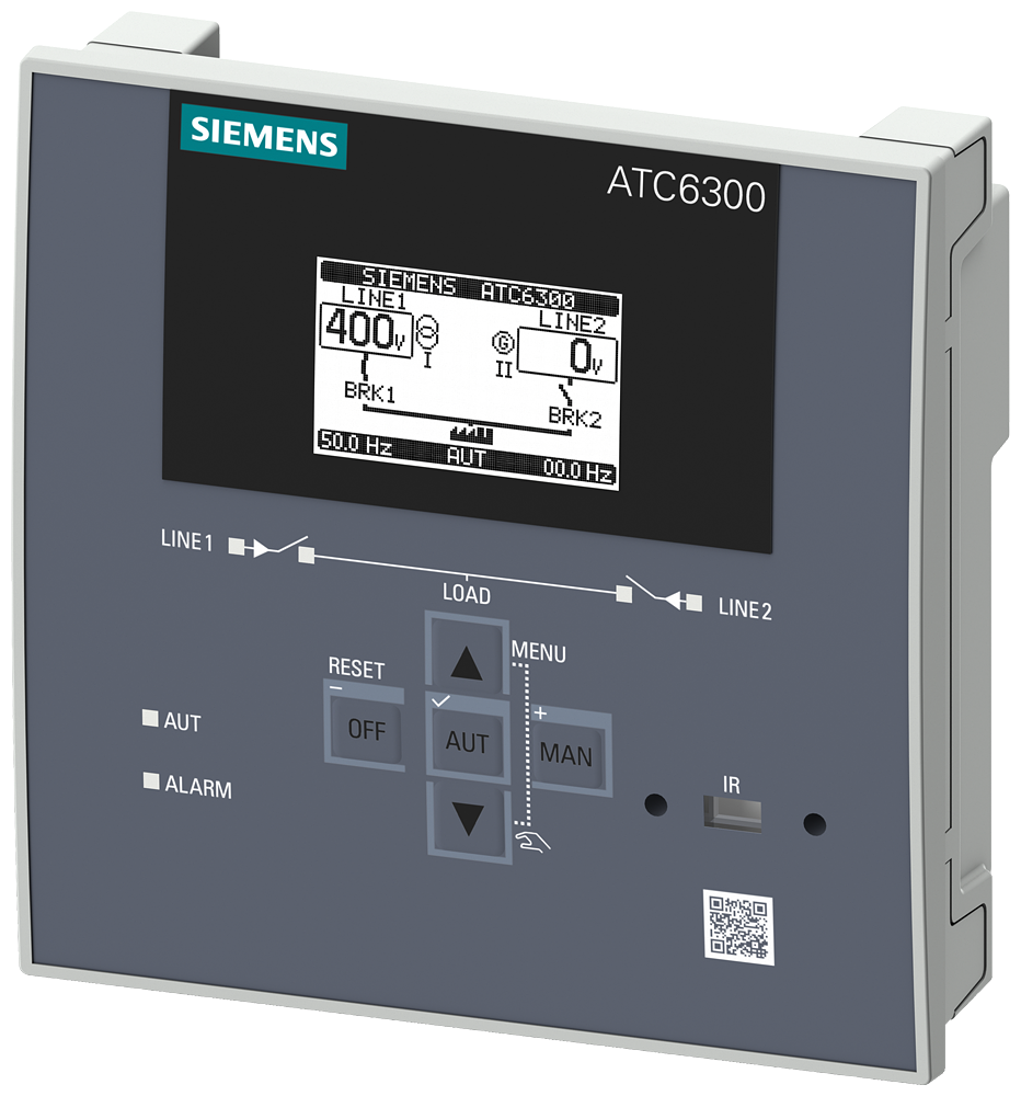 3KC9000-8TL40 - Dispositivo de control de transferencia, SENTRON ATC6300