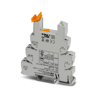 2967057 - PLC-BSC- 24DC/ 1- 1/ACT - Base de relé