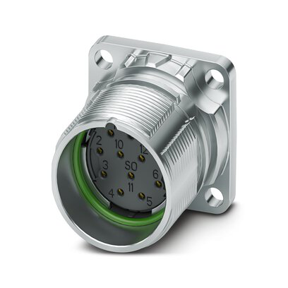 1132742 - M23-12S1N8AWB00S - Conector de dispositivo de montaje frontal